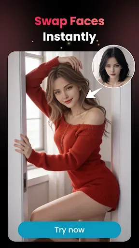 Скриншот 1 — AI Video Maker: BlushLens