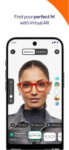 Скриншот 2 — Lenskart : Eyeglasses & More
