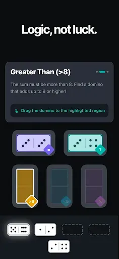 Скриншот 5 — dotio: Pips Domino Puzzles