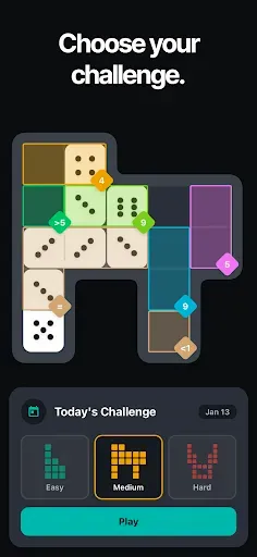 Скриншот 6 — dotio: Pips Domino Puzzles