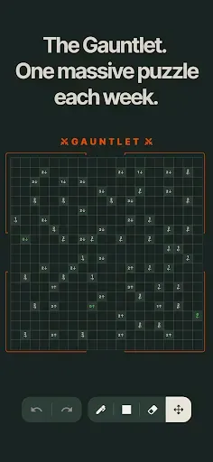 Скриншот 5 — loopr: Yajilin Logic Puzzles