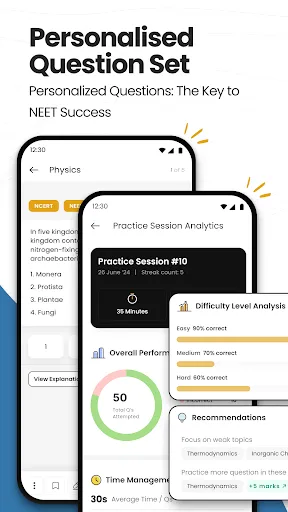 Скриншот 2 — NEETprep - MCQs & Mock Tests