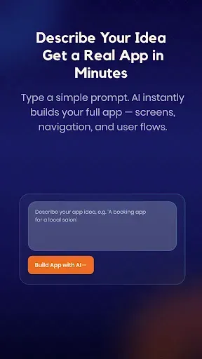 Скриншот 1 — Конструктор приложенийAppy Pie