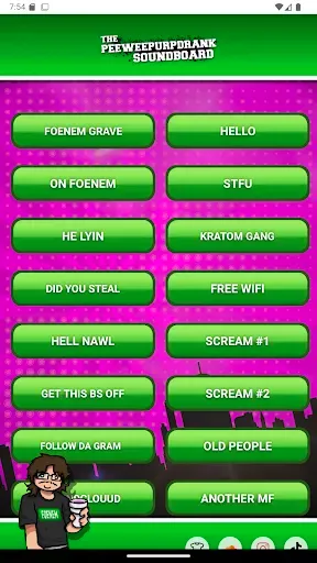 Скриншот 3 — PeeWee Purpdrank's Soundboard