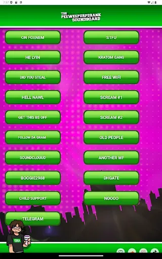 Скриншот 7 — PeeWee Purpdrank's Soundboard
