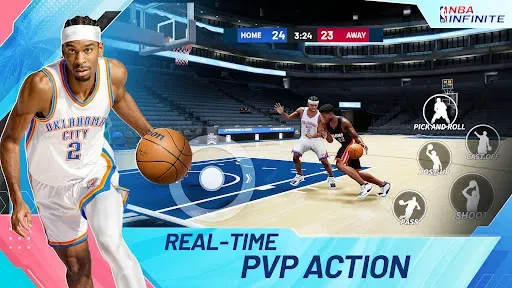 Скриншот 1 — NBA Infinite - PvP Basketball