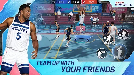 Скриншот 2 — NBA Infinite - PvP Basketball