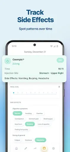 Скриншот 4 — GLP-1 Tracker Levello