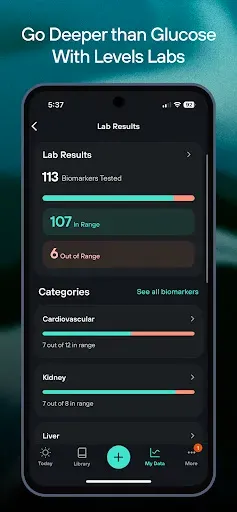 Скриншот 4 — Levels - Metabolic Health