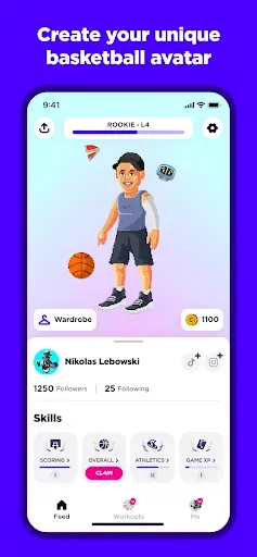 Скриншот 4 — Level Up - Basketball Training