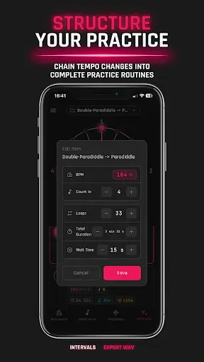 Скриншот 4 — Metronome Lab: Счетчик BPM