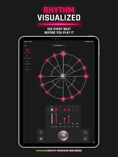 Скриншот 8 — Metronome Lab: Счетчик BPM