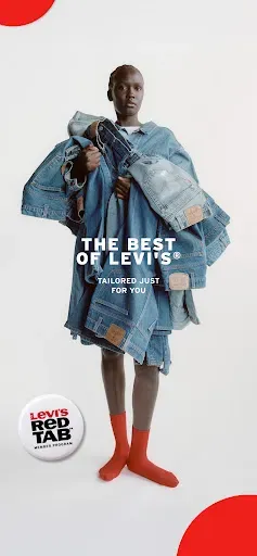 Скриншот 1 — Levi's® - Shop Denim & More