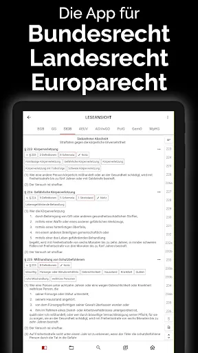 Скриншот 7 — gesetze.io - Jura digital