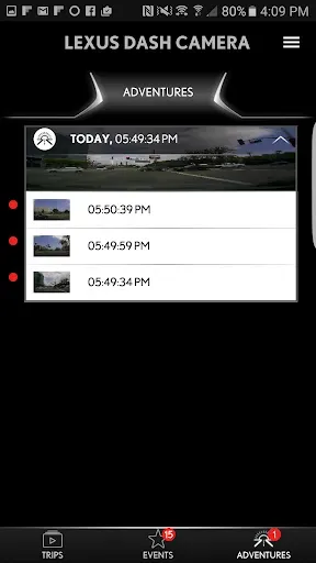 Скриншот 1 — Lexus Dashcam Viewer