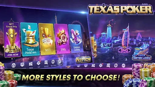 Скриншот 1 — Texas Poker:Texas Holdem