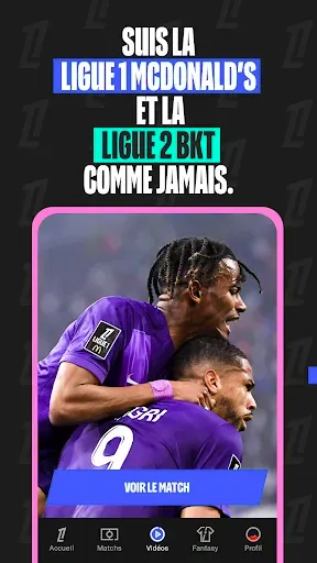 Скриншот 2 — Ligue 1 App Officielle