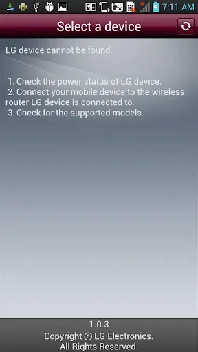 Скриншот 2 — LG AV REMOTE