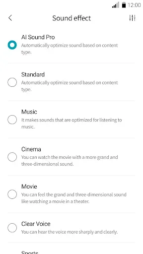 Скриншот 4 — LG Soundbar