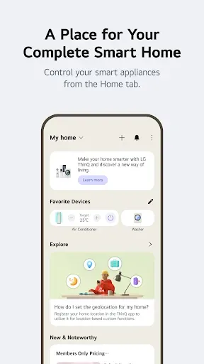 Скриншот 2 — LG ThinQ