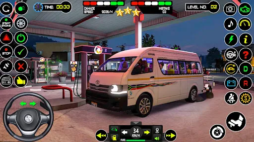 Скриншот 1 — City Van Game Simulator 3D