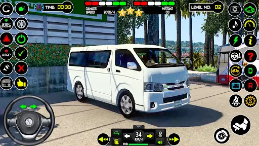 Скриншот 2 — City Van Game Simulator 3D