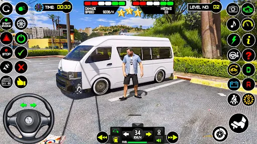 Скриншот 4 — City Van Game Simulator 3D