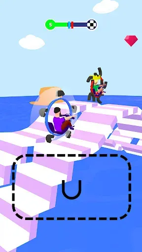 Скриншот 4 — Draw Monowheel 3D