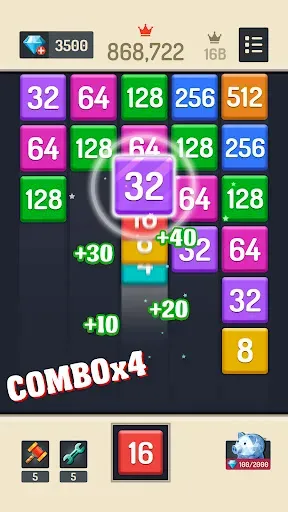 Скриншот 3 — Merge Block - 2048 головоломок
