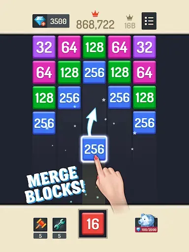 Скриншот 7 — Merge Block - 2048 головоломок