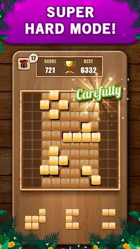 Скриншот 4 — Wooden 100 Block Puzzle Game