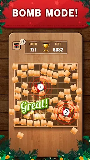 Скриншот 6 — Wooden 100 Block Puzzle Game