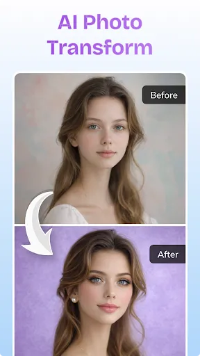 Скриншот 2 — Lumira: AI Photo Video Creator
