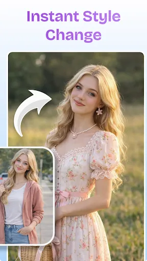 Скриншот 4 — Lumira: AI Photo Video Creator
