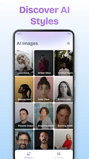 Скриншот 5 — Lumira: AI Photo Video Creator