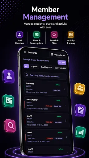 Скриншот 2 — 24Library - Study Room Manager