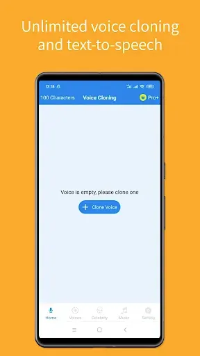 Скриншот 5 — AI клонирование голоса генерат