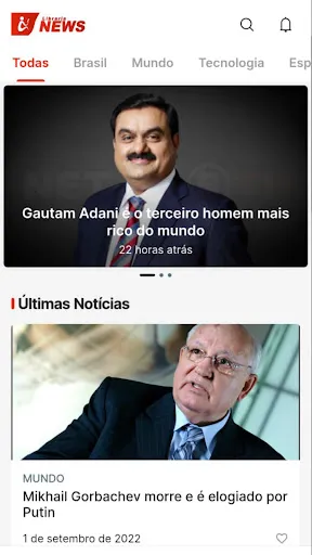 Скриншот 5 — Libraria News |Notícias Libras