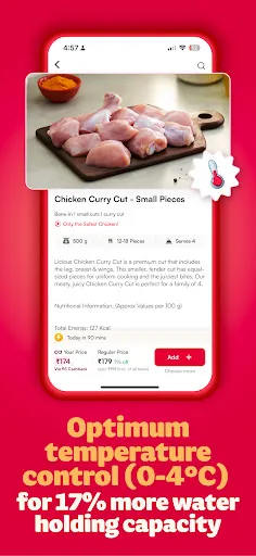 Скриншот 5 — Licious: Chicken, Meat & More