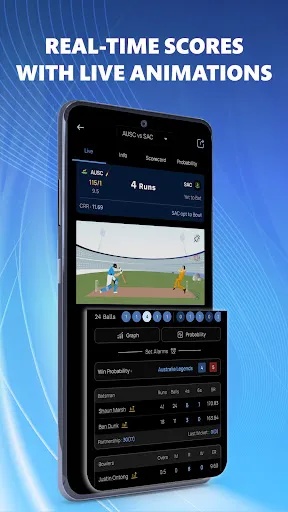 Скриншот 5 — CricRadio - Live Cricket Score