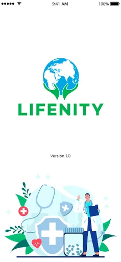 Скриншот 1 — Lifenity Patient App