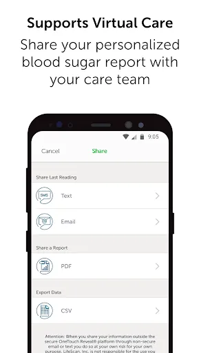 Скриншот 5 — ​OneTouch Reveal® app