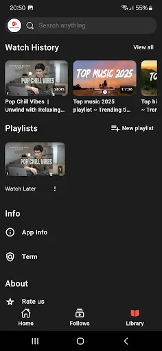 Скриншот 8 — Play Tube & Music Tube