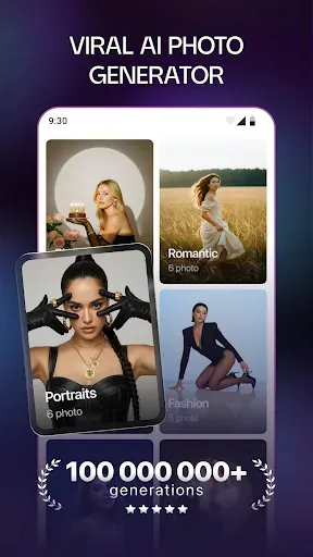 Скриншот 2 — Lift: AI Photo Editor