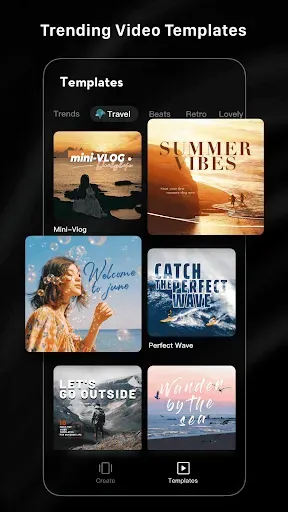Скриншот 2 — LightCut -AI Auto Video Editor
