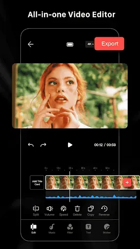 Скриншот 3 — LightCut -AI Auto Video Editor