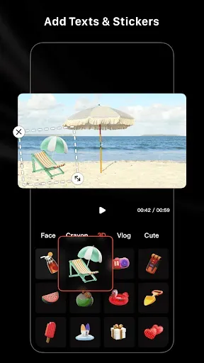 Скриншот 7 — LightCut -AI Auto Video Editor