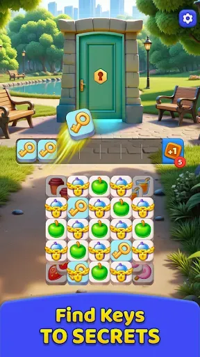 Скриншот 3 — Tile Foodies: Match & Collect