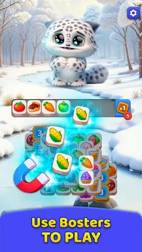Скриншот 4 — Tile Foodies: Match & Collect