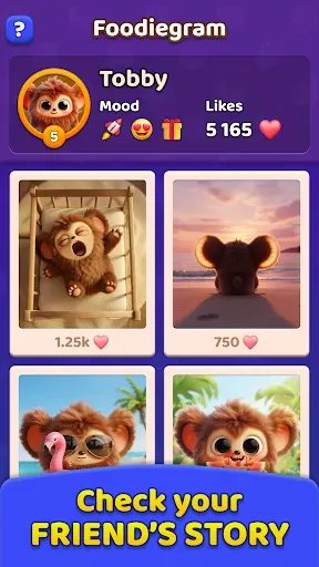 Скриншот 6 — Tile Foodies: Match & Collect
